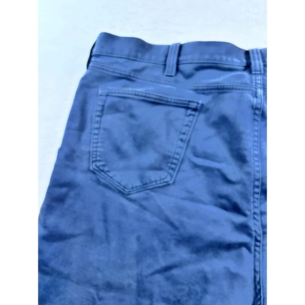 Banana Republic Traveler Athletic Tapered Fit Pants Mens 44x28 Navy Blue Stretch